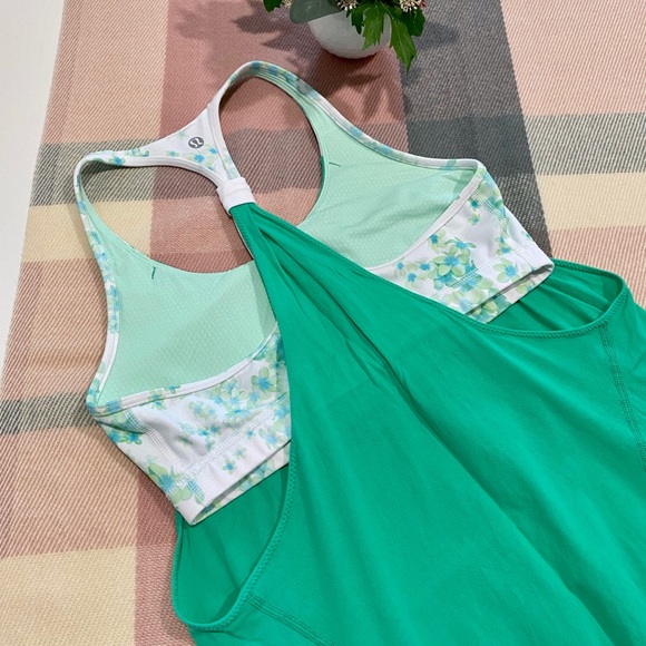 Lululemon Practice Freely Tank Frangipani Green - Picture 5 of 8